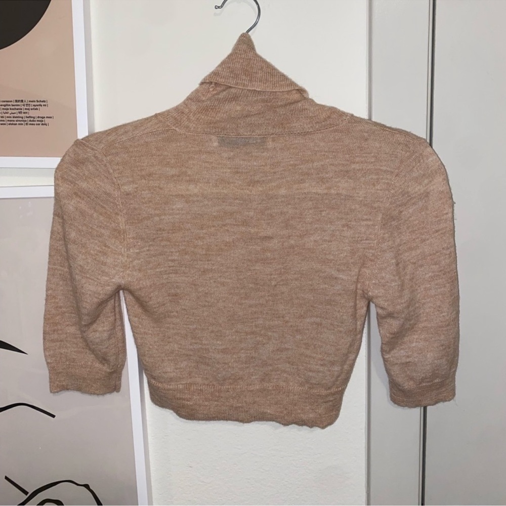 Zara very cropped turtleneck